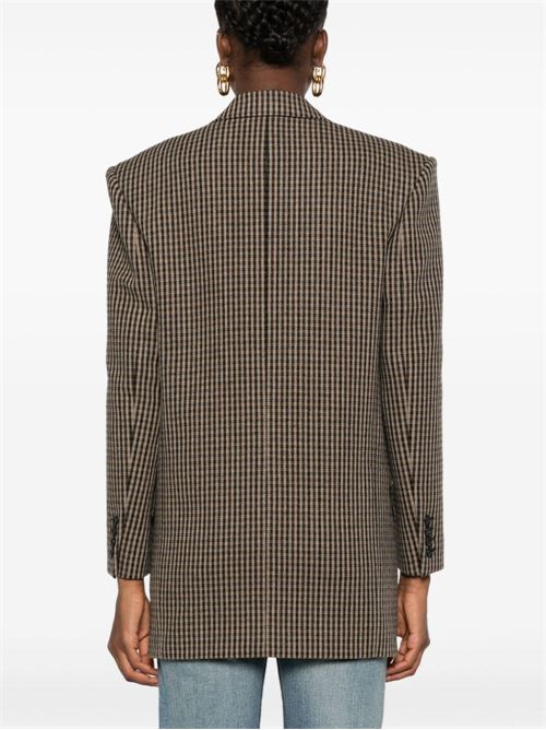 Checked blazer SAINT LAURENT | 798010Y2H829364